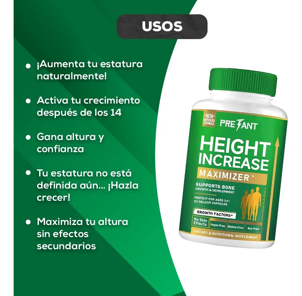 PRETANT Height Increase