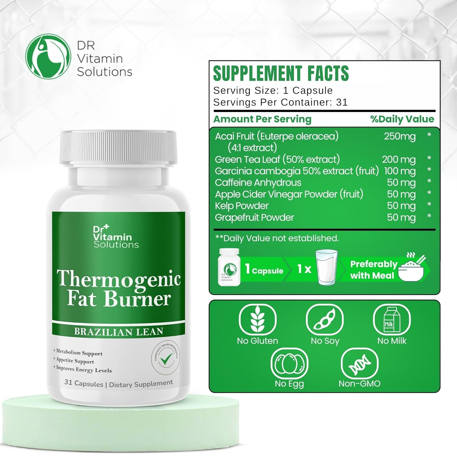 Thermogenic Fat Burner – Brazilian Lean