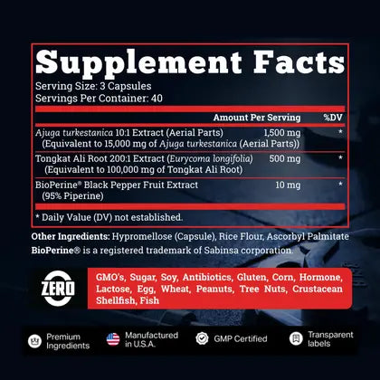 Turkesterona With Tongkat Ali
