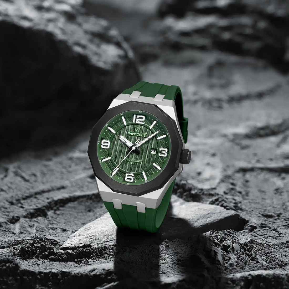 Reloj Naviforce Camuflado – Fuerza, Estilo y Personalidad en tu muñeca