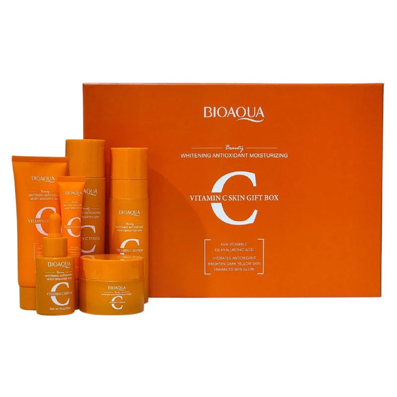Kit Facial Bioaqua Vitamina C – 6 Piezas