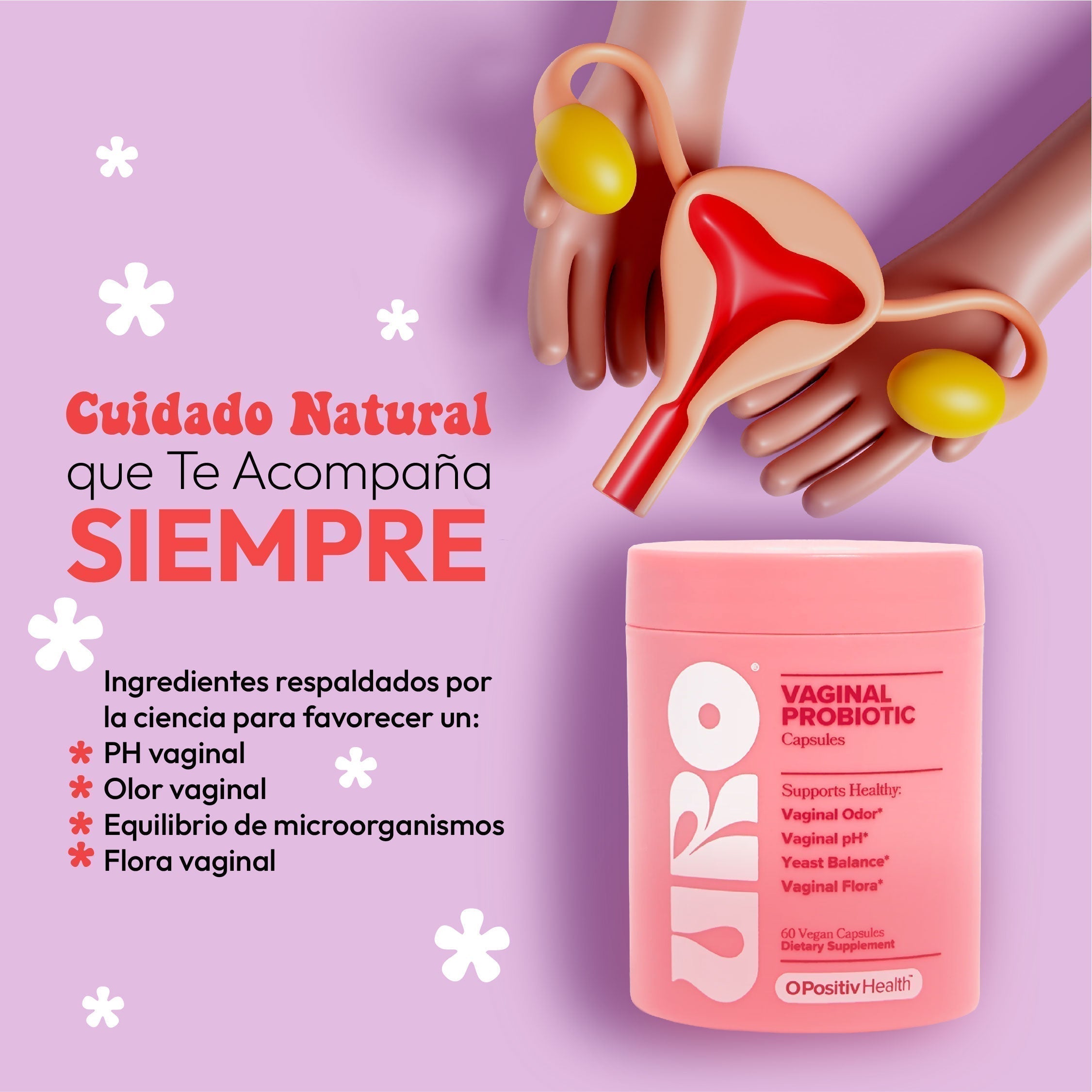 URO Probióticos Vaginales – Equilibrio, bienestar y confianza femenina
